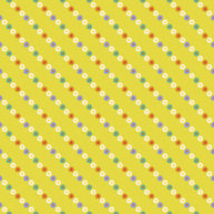 Ooh Lucky Lucky Garland Citron