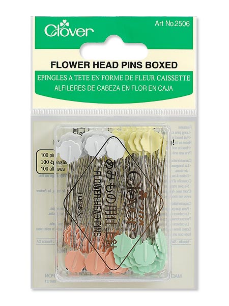 Clover Flower Head Pins