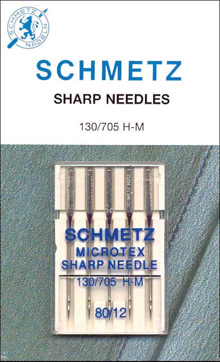 Schmetz Microtex Needles