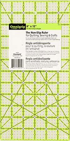 Omnigrip 6in x 12in Ruler