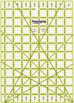 Omnigrip 8.5in x 12in Ruler
