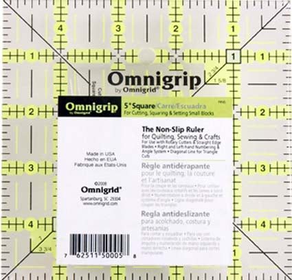 Omnigrip 5in x 5in Ruler