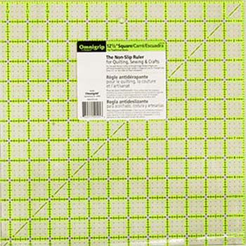 Omnigrip 12.5in x 12.5in Non-Slip Ruler