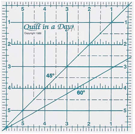 QID 6in Square Up Ruler