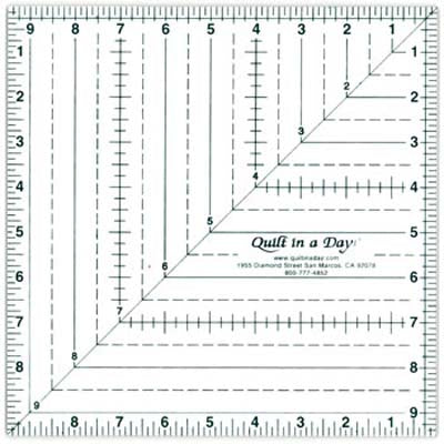 QID 9.5in Square Ruler