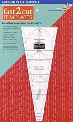 fast2cut Dresden Plate Template
