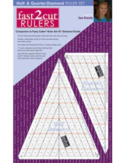 fast2cut Half- & Quarter-Diamond Ruler