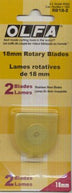 Olfa Rotary Blade 18mm
