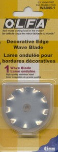 Olfa Wavy Blade 45mm