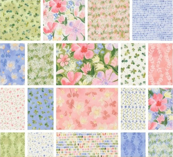 Sweet Cecily 19 Fat Quarter Bundle by Janet Clare