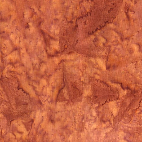 Hoffman 1895 Batik Watercolour Rust 1/2m