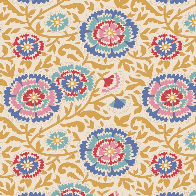 Tilda Fabrics - Elodie  Mustard 1/2m