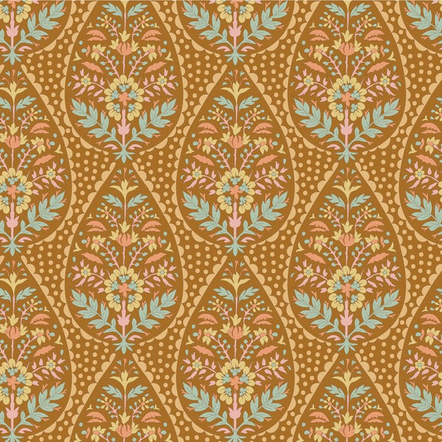 Tilda Fabrics - Sanctuary Adina Ochre 1/2m