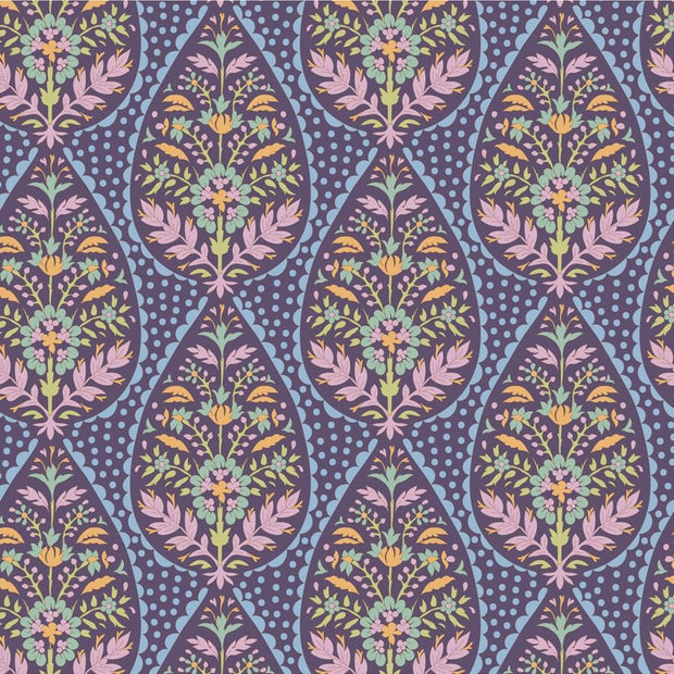 Tilda Fabrics - Sanctuary Adina Eggplant 1/2m