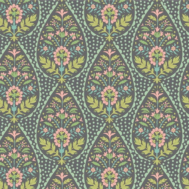 Tilda Fabrics - Sanctuary Adina Greygreen 1/2m