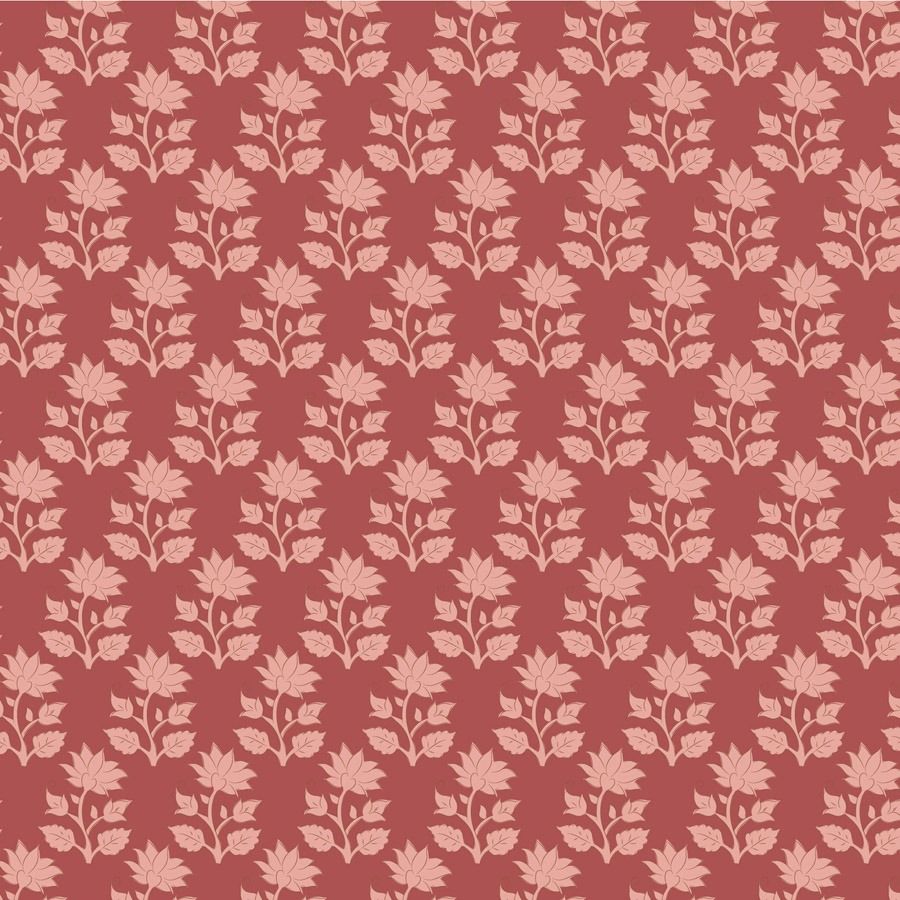Tilda Fabrics - Sanctuary Mira Rhubarb 1/2m
